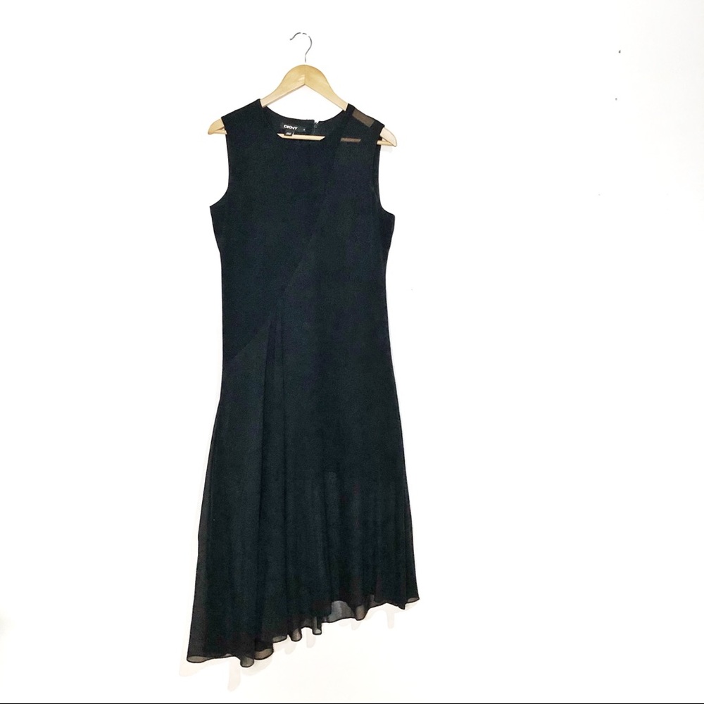 DKNY | Asymmetrical Little Black Dress